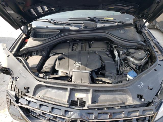 4JGDA5GB4FA575994 - 2015 MERCEDES-BENZ ML 400 4MATIC BLACK photo 12