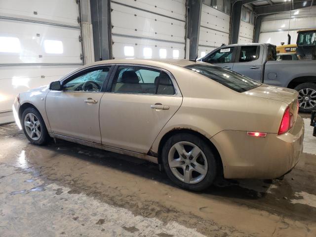 1G1ZH57B68F272901 - 2008 CHEVROLET MALIBU 1LT ოქროსფერი ფოტო 2