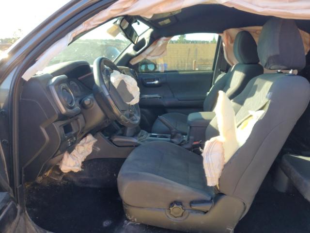 5TFSZ5AN1JX153873 - 2018 TOYOTA TACOMA ACCESS CAB ვერცხლისფერი ფოტო 7