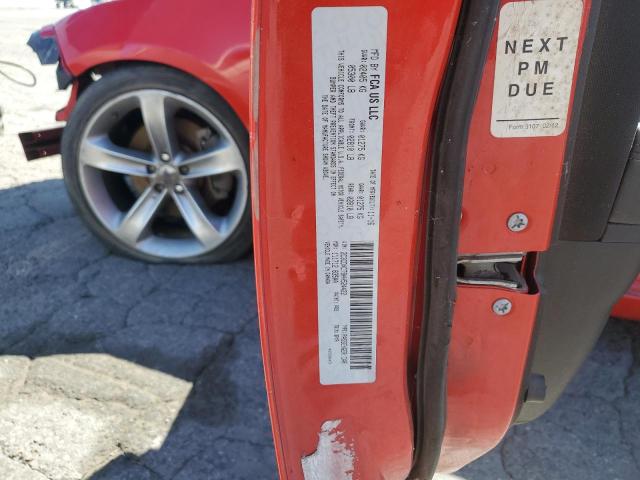 2C3CDXCT9HH524422 - 2017 DODGE CHARGER R/T RED photo 13