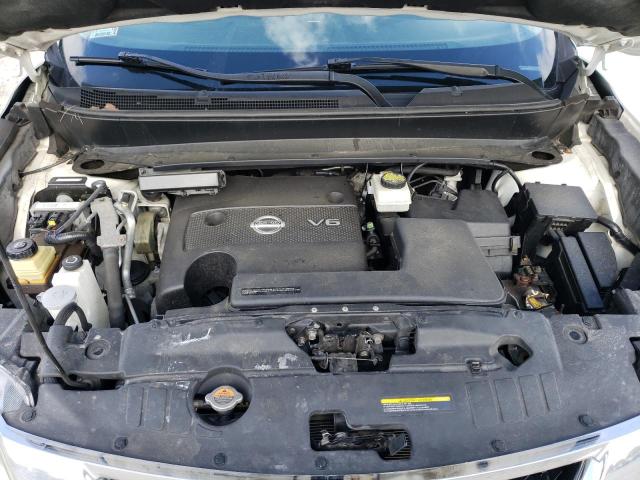 5N1AR2MM6DC669747 - 2013 NISSAN PATHFINDER S WHITE photo 12