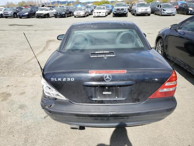 WDBKK49FX3F287509 - 2003 MERCEDES-BENZ SLK 230 KOMPRESSOR BLACK photo 6