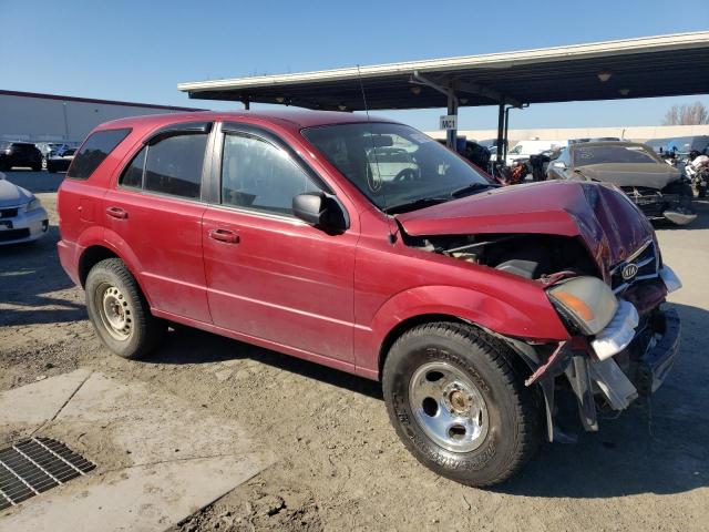 KNDJC733835067009 - 2003 KIA SORENTO EX RED photo 4