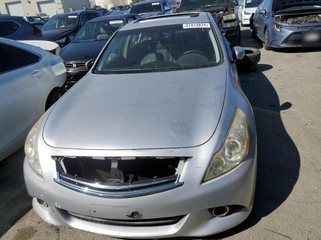 JN1CV6AP8BM304964 - 2011 INFINITI G37 BASE SILVER photo 5