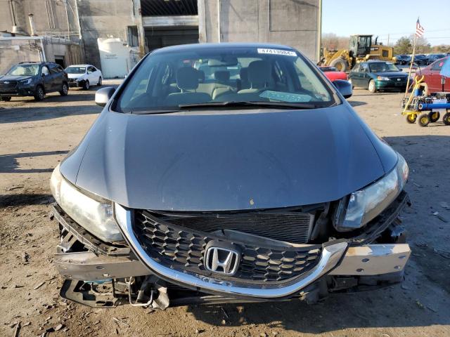 2HGFB2F59DH566728 - 2013 HONDA CIVIC LX GRAY photo 5