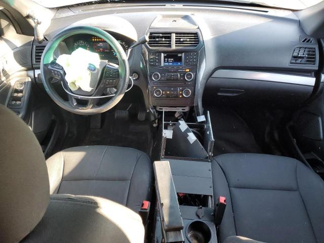 1FM5K8ARXHGA79252 - 2017 FORD EXPLORER POLICE INTERCEPTOR أسود صورة 8