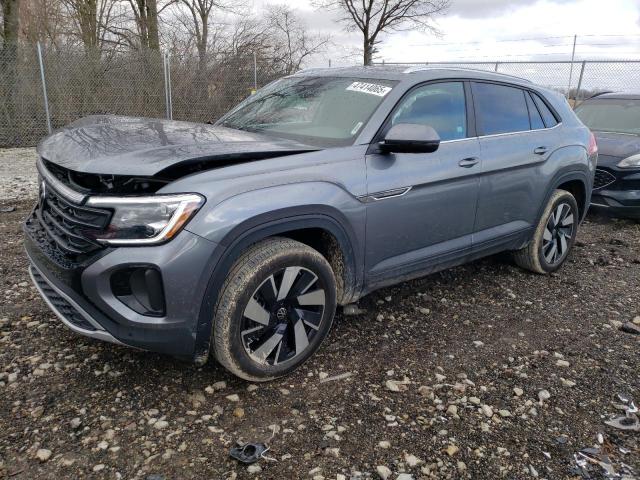 1V2HE2CA1RC249891 - 2024 VOLKSWAGEN ATLAS CROS SE GRAY photo 1