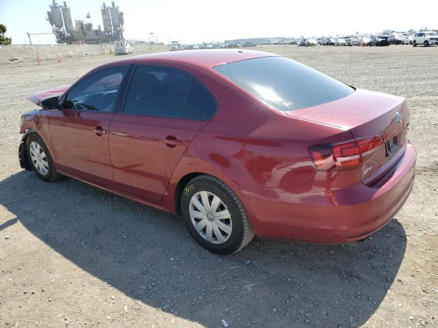 3VW267AJ4GM270134 - 2016 VOLKSWAGEN JETTA S BURGUNDY photo 2