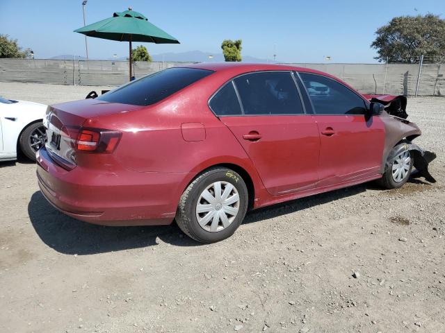 3VW267AJ4GM270134 - 2016 VOLKSWAGEN JETTA S BURGUNDY photo 3