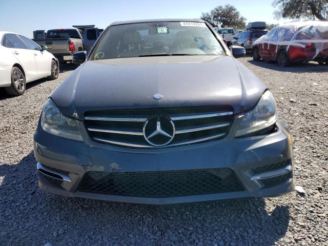 WDDGF4HB0DR269195 - 2013 MERCEDES-BENZ C 250 GRAY photo 5