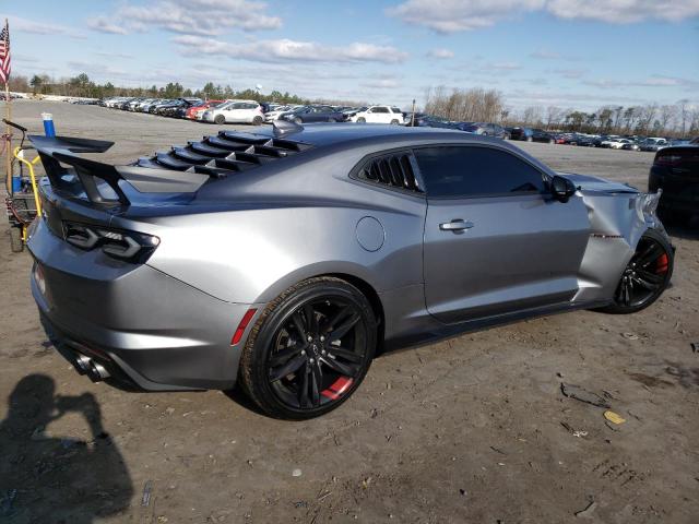 1G1FF1R77N0116987 - 2022 CHEVROLET CAMARO LT1 GRAY photo 3