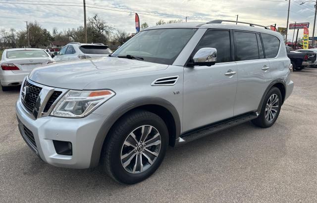 JN8AY2ND9K9088859 - 2019 NISSAN ARMADA SV SILVER photo 2