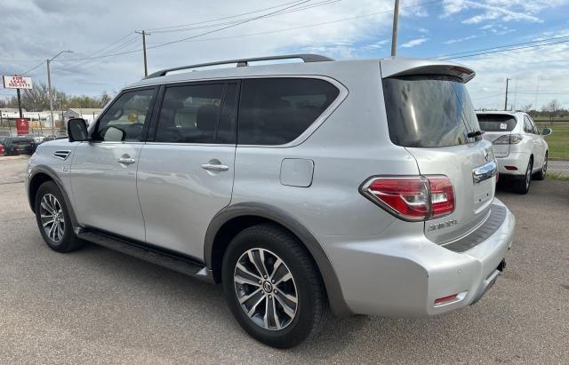 JN8AY2ND9K9088859 - 2019 NISSAN ARMADA SV SILVER photo 3