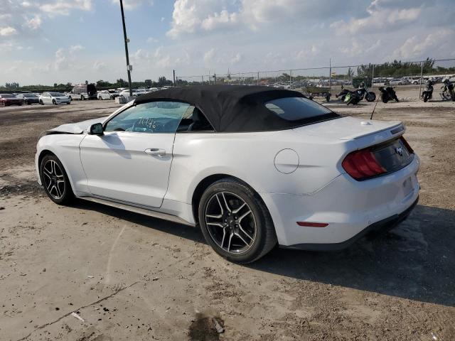 1FATP8UH0K5138835 - 2019 FORD MUSTANG WHITE photo 2