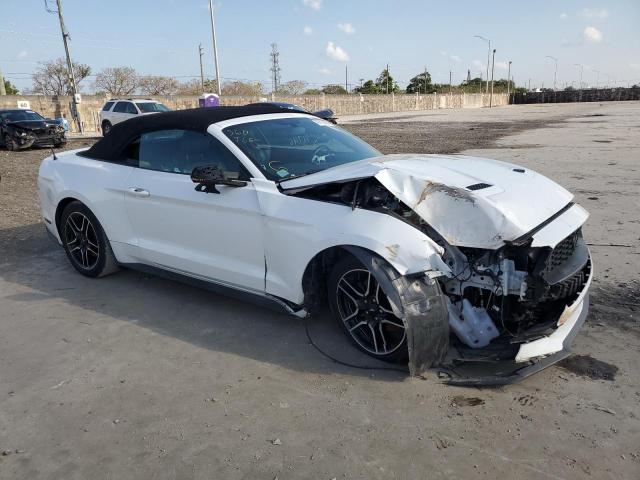 1FATP8UH0K5138835 - 2019 FORD MUSTANG WHITE photo 4