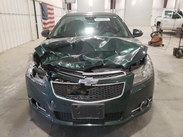 1G1PC5SB5E7238385 - 2014 CHEVROLET CRUZE LT GREEN photo 5