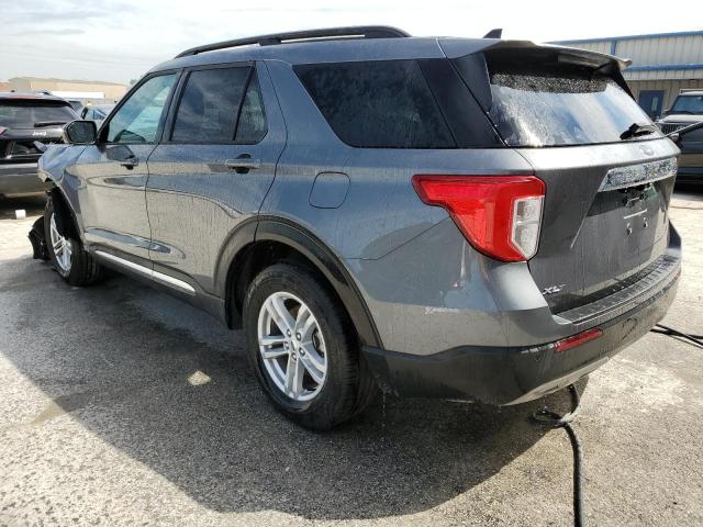 1FMSK7DH4PGB70595 - 2023 FORD EXPLORER XLT GRAY photo 2