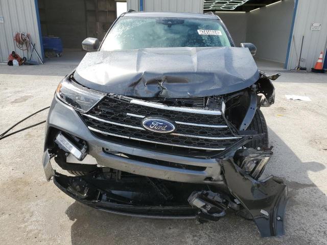 1FMSK7DH4PGB70595 - 2023 FORD EXPLORER XLT GRAY photo 5