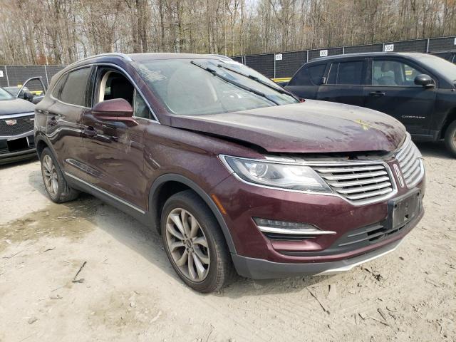 5LMCJ2D95HUL57301 - 2017 LINCOLN MKC SELECT 勃艮第红 照片 4