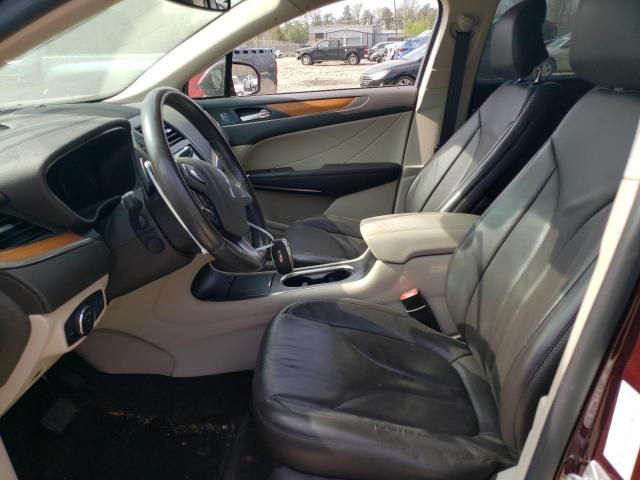 5LMCJ2D95HUL57301 - 2017 LINCOLN MKC SELECT 勃艮第红 照片 7