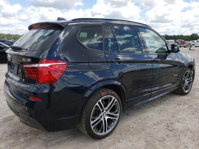 5UXWZ7C34H0V88199 - 2017 BMW X3 SDRIVE28I BLUE photo 3