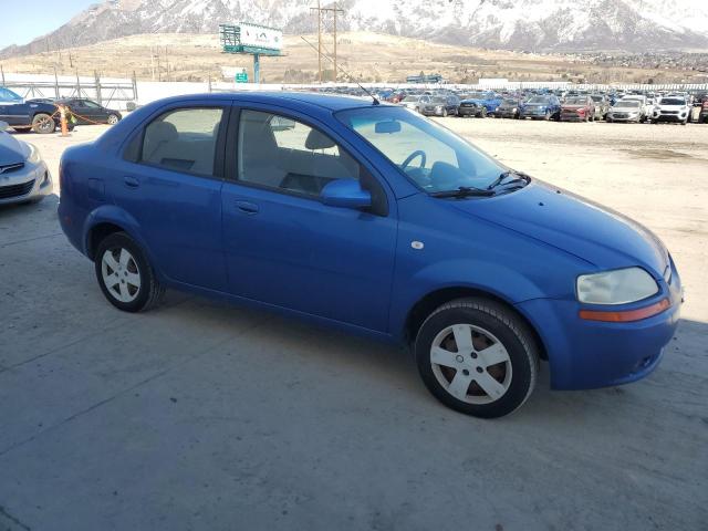 KL1TD56696B678700 - 2006 CHEVROLET AVEO BASE 蓝色 照片 4