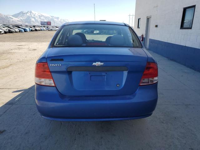 KL1TD56696B678700 - 2006 CHEVROLET AVEO BASE 蓝色 照片 6