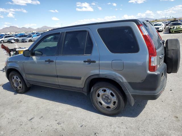 JHLRD68525C005773 - 2005 HONDA CR-V LX GRAY photo 2