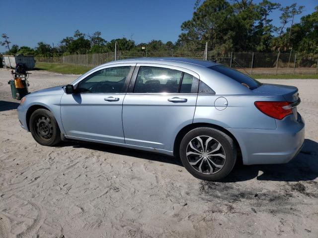 1C3CCBAB6EN207393 - 2014 CHRYSLER 200 LX BLUE photo 2