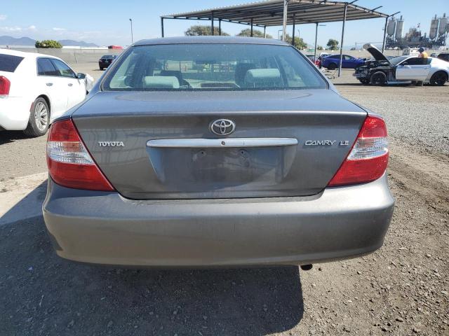 4T1BE30K13U759164 - 2003 TOYOTA CAMRY LE GRAY photo 6