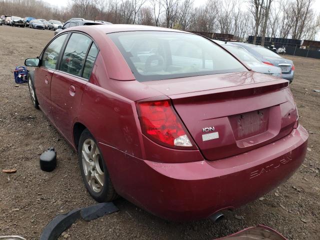 1G8AL54F14Z159905 - 2004 SATURN ION LEVEL 3 MAROON photo 2