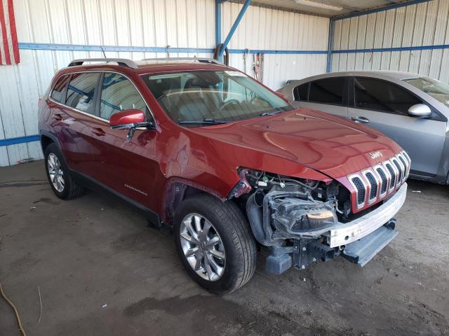 1C4PJMDSXFW622304 - 2015 JEEP CHEROKEE LIMITED RED photo 4