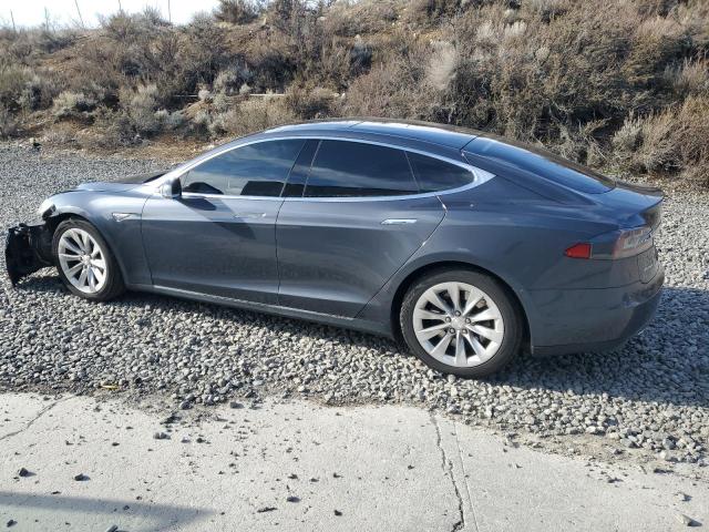 5YJSA1E22GF134784 - 2016 TESLA MODEL S CHARCOAL photo 2
