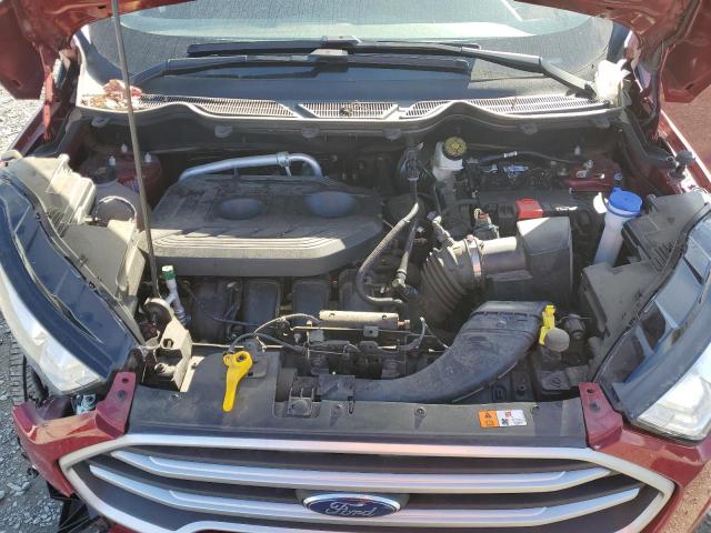 MAJ6S3GL6NC465626 - 2022 FORD ECOSPORT SE 红色 照片 12