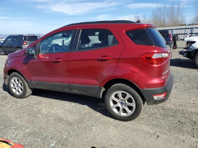 MAJ6S3GL6NC465626 - 2022 FORD ECOSPORT SE 红色 照片 2