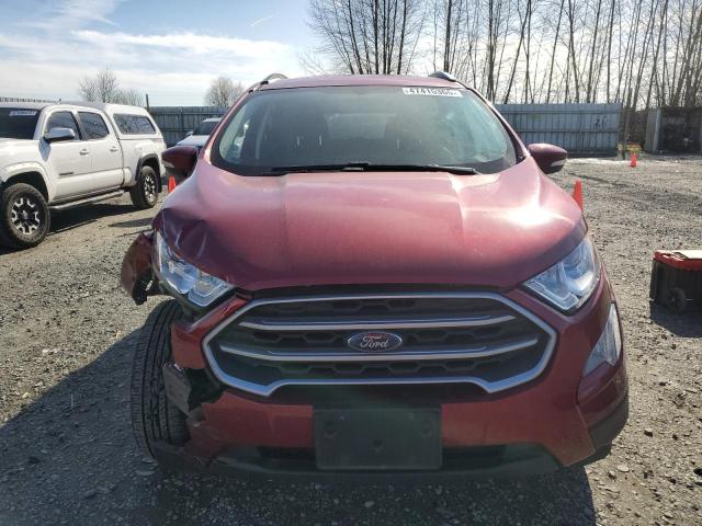 MAJ6S3GL6NC465626 - 2022 FORD ECOSPORT SE 红色 照片 5