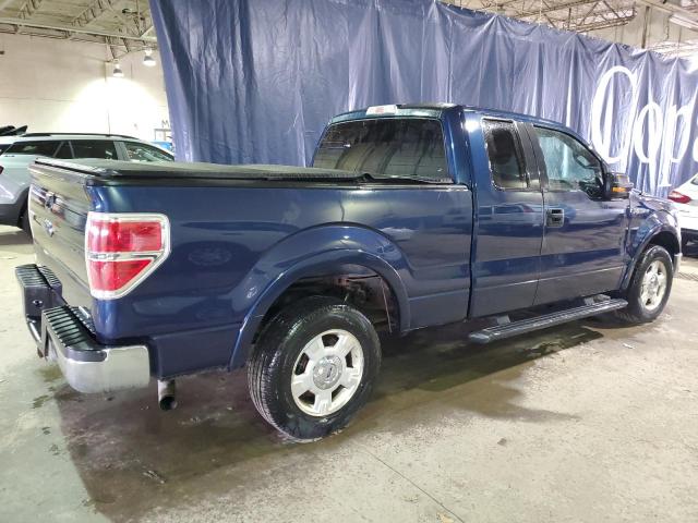 1FTFX1CF0DFA00272 - 2013 FORD F150 SUPER CAB BLUE photo 3