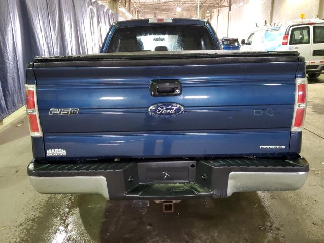 1FTFX1CF0DFA00272 - 2013 FORD F150 SUPER CAB BLUE photo 6