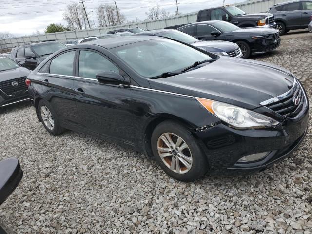 5NPEB4AC4DH745309 - 2013 HYUNDAI SONATA GLS BLACK photo 4