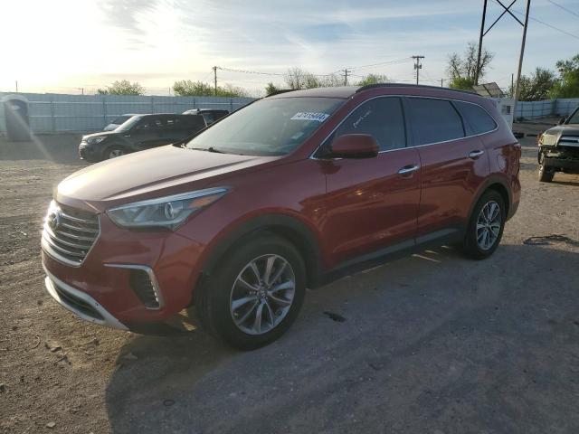 KM8SM4HF1HU186998 - 2017 HYUNDAI SANTA FE SE RED photo 1