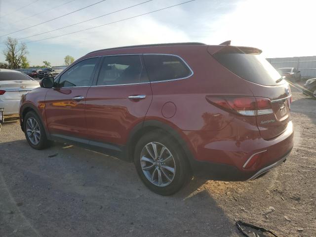 KM8SM4HF1HU186998 - 2017 HYUNDAI SANTA FE SE RED photo 2