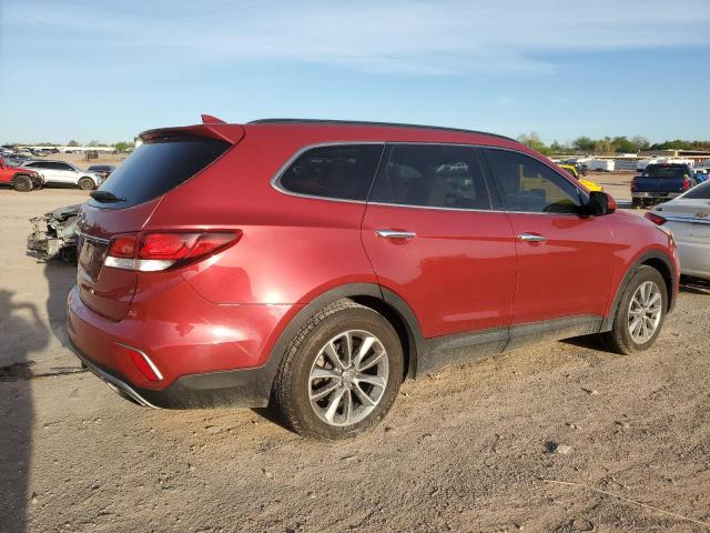 KM8SM4HF1HU186998 - 2017 HYUNDAI SANTA FE SE RED photo 3