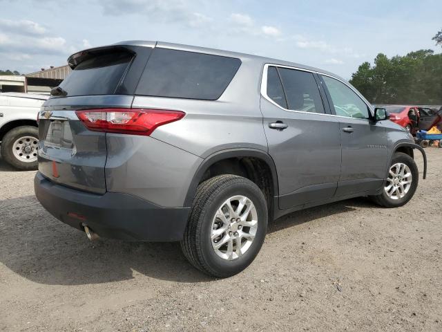 1GNERFKW5LJ174281 - 2020 CHEVROLET TRAVERSE LS GRAY photo 3