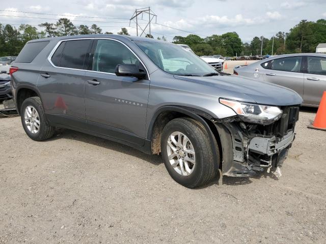 1GNERFKW5LJ174281 - 2020 CHEVROLET TRAVERSE LS GRAY photo 4