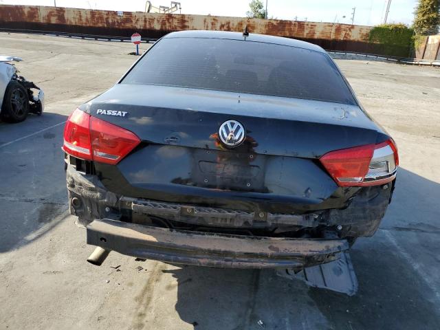 1VWAP7A37CC099188 - 2012 VOLKSWAGEN PASSAT S BLACK photo 6