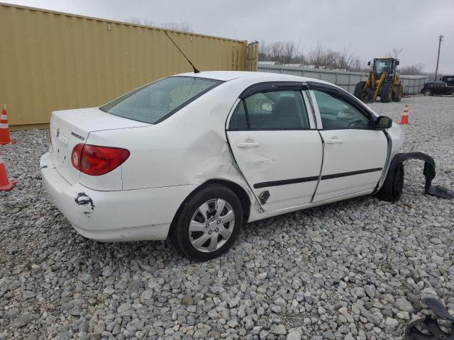 2T1BR32E38C877138 - 2008 TOYOTA COROLLA CE WHITE photo 3