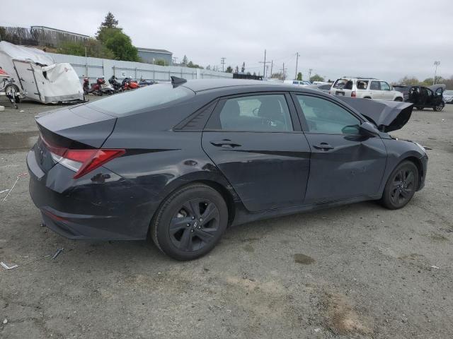 5NPLM4AG1MH032646 - 2021 HYUNDAI ELANTRA SEL BLACK photo 3