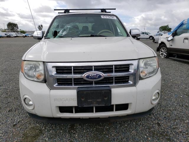 1FMCU9D74CKB93142 - 2012 FORD ESCAPE XLT WHITE photo 5