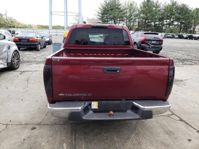 1GCCS13E878164886 - 2007 CHEVROLET COLORADO MAROON photo 6