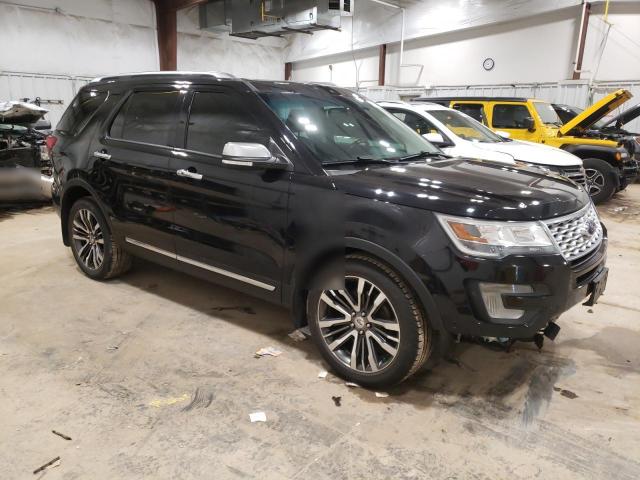 1FM5K8HT6GGB35672 - 2016 FORD EXPLORER PLATINUM BLACK photo 4